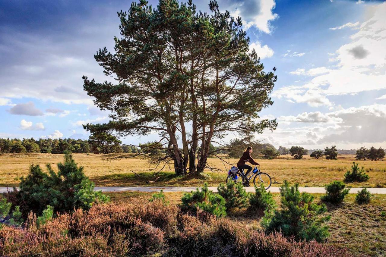 Chalet Op De Veluwe # Berk Villa Putten Buitenkant foto